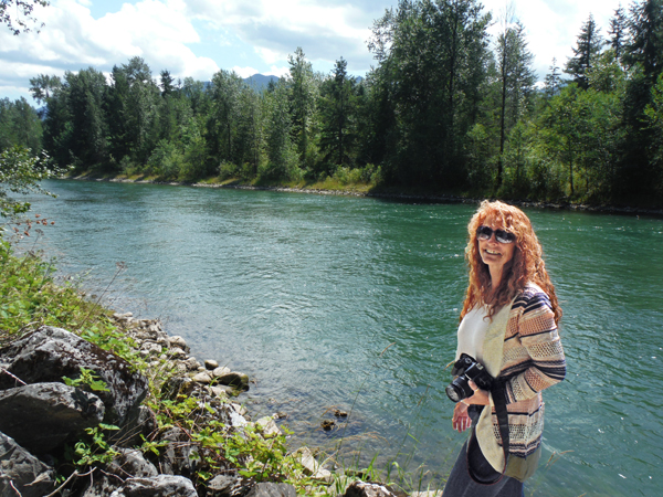 Ilse Blahak and the Skagit River